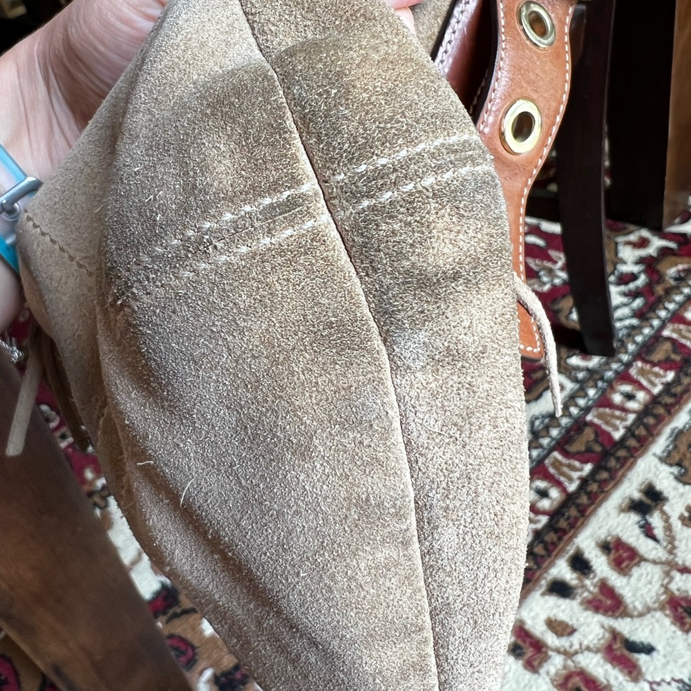 Coach REHAB Suede Crossbody Bag Style 1418 (A459) - Picture 10 of 15